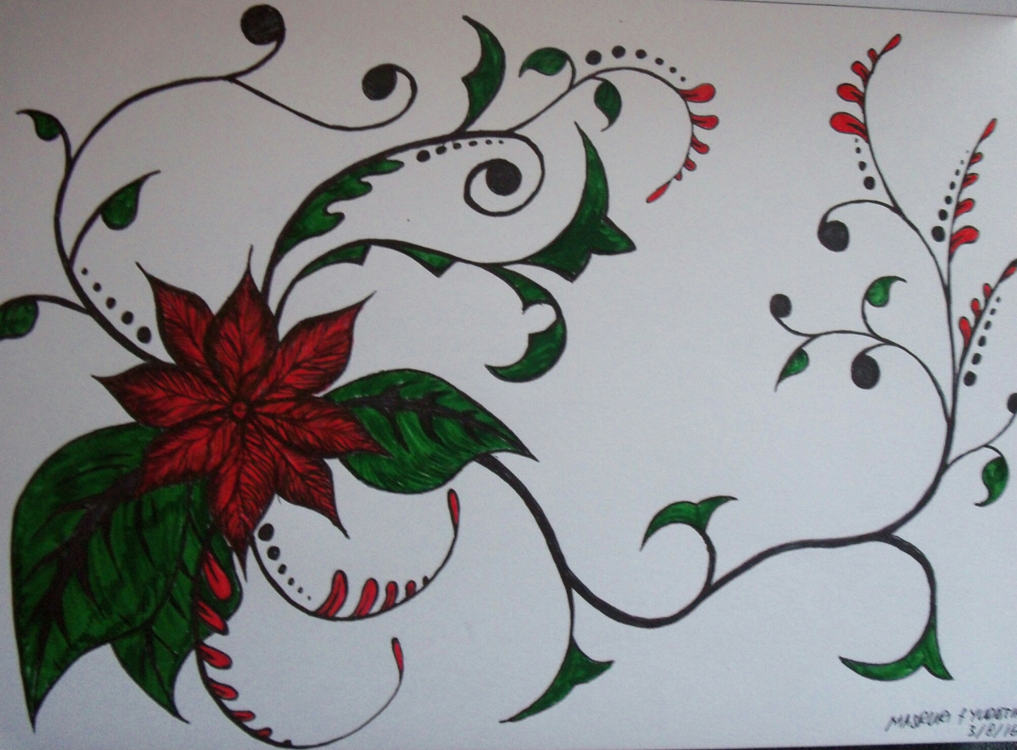  Lukisan  batik  kontemporer Masruri F Yudistira